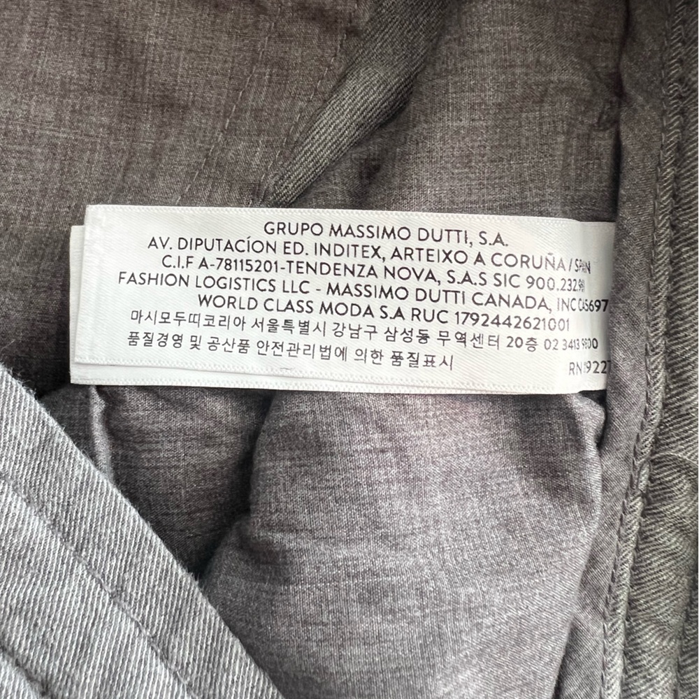 Massimo Dutti Jogger trousers with Elastic Cuffs - Picture 8 of 9
